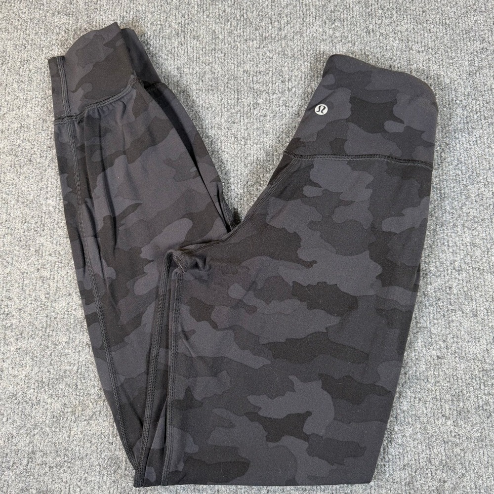 Lululemon Align Jogger Heritage 365 Camo Deep Coal Multi LW5DMBS Size 0
